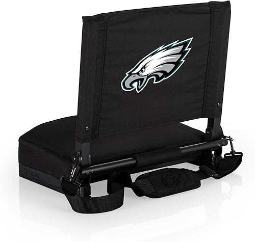 Miniatura 19 de PICNIC TIME NFL NFL - Asiento de estadio Gridiron de la NFL, ligero, portátil, plegable, para gradas y bancos