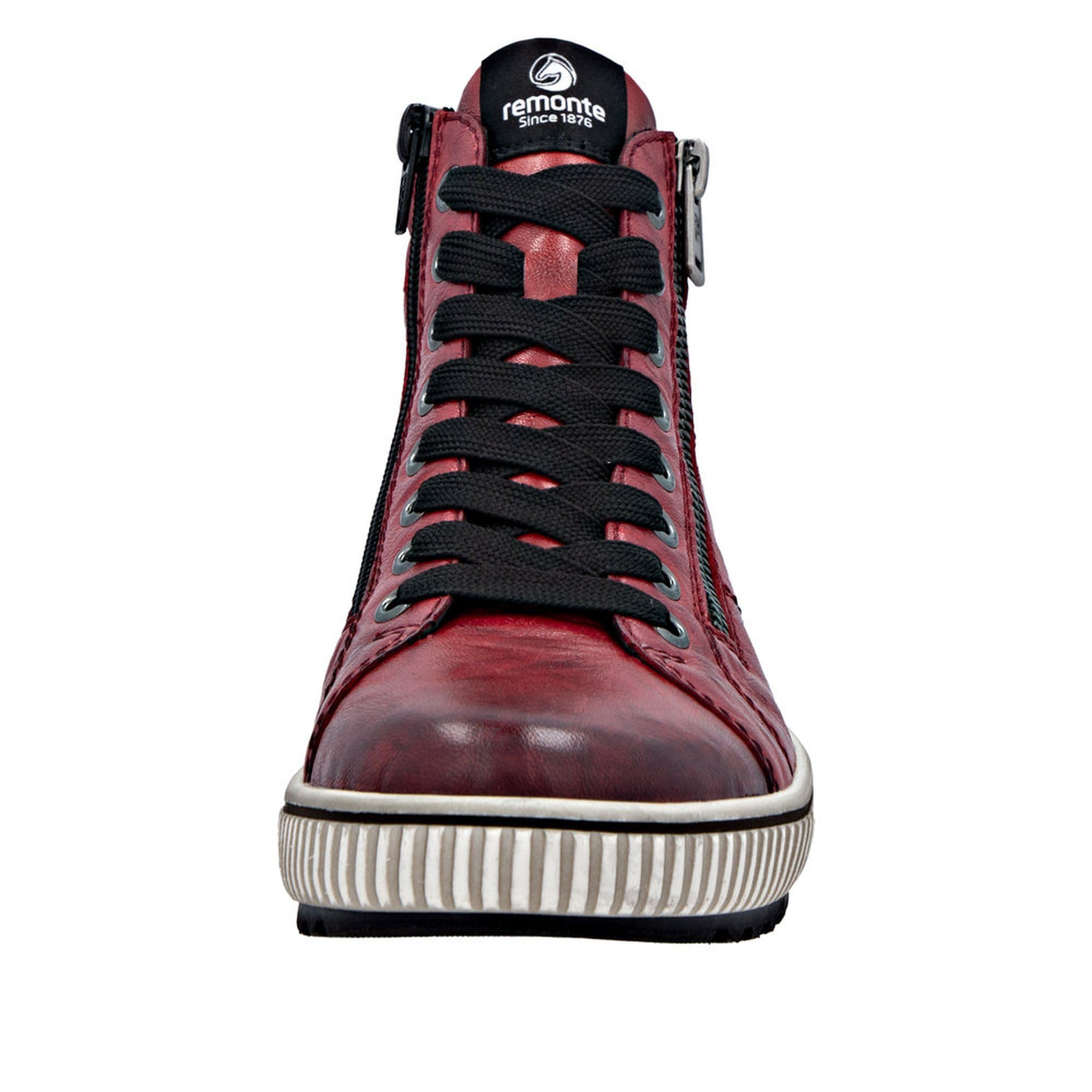 Remonte Femme Chaussures à Lacets D0772, Dame Chaussures Confortables,Semelle intérieure Amovible,Hydrofuge,remonteTEX