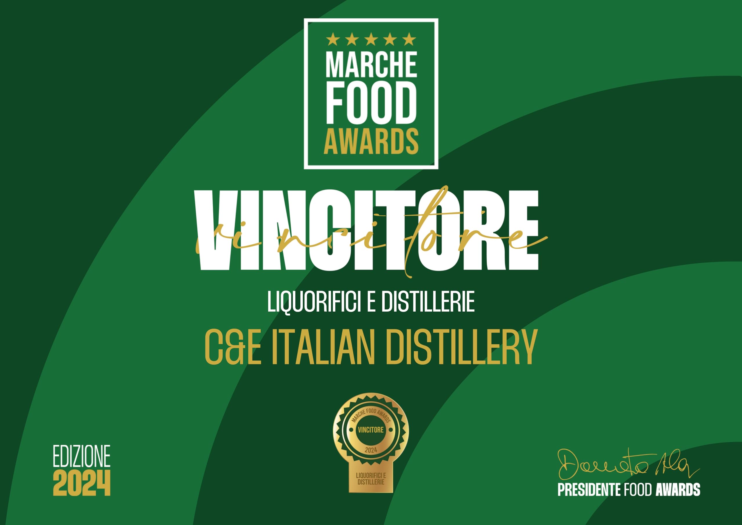Anice 01 secco, distillato a base di Anice Verde Marchigiano, Menta, Finocchietto Selvatico, Mela di Camerino, Liquirizia, Arancia Dolce, da 70 cl, 45% Vol, C&E Italian Distillery
