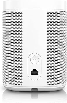 Sonos One (Gen 2) - The powerful Smart Speaker with Amazon Alexa Built-in, White
