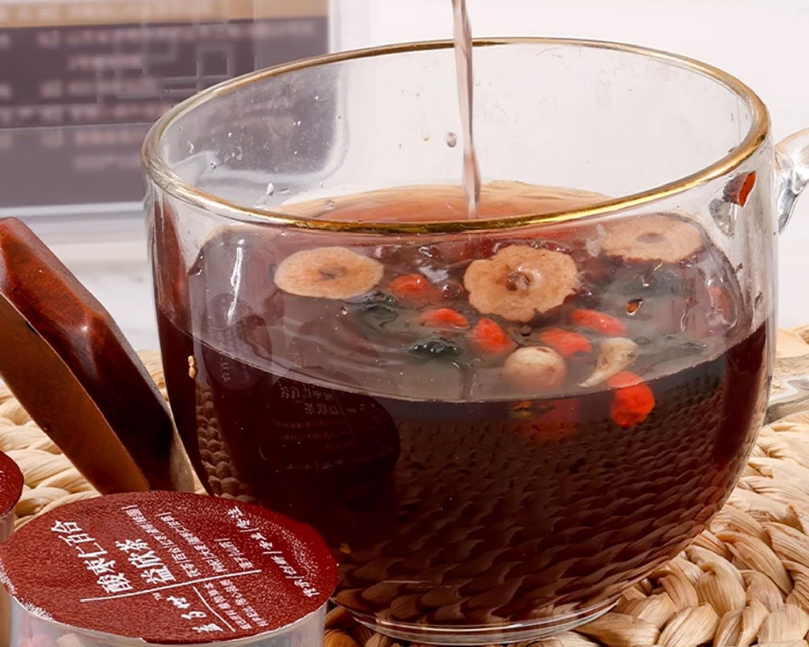 Sour Jujube Lily Tea Sleep Tea- 22g x 30 count - 100% Natural Combination Herbal Tea