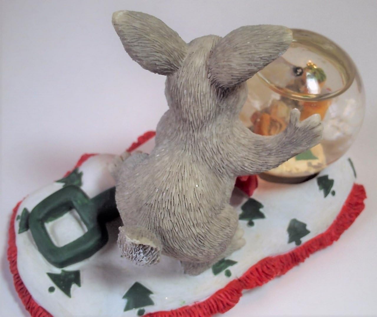 Charming Tails Silvestri Baby's First Christmas Waterglobe