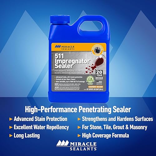 Miniatura 2 de Miracle Sealants - Sellador impregnante y penetrante un cuarto de galón 511QT6 511