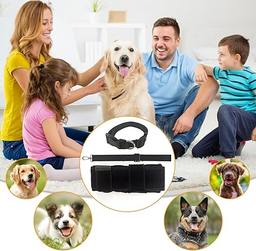 Miniatura 6 de PLKO Rodillera para perro con estabilizadores laterales, soporte para ACL, luxación de la rodillera, artritis, calidez, estabilidad y alivio del