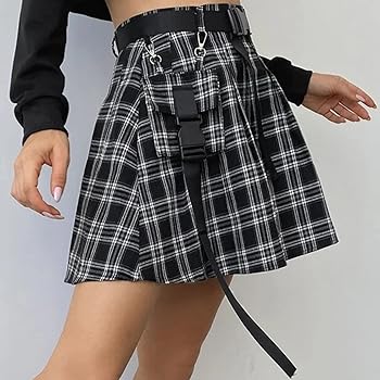 sculptor Folded Waist Plaid Skirt スカート 스컬프터(SCULPTOR) Folded Waist Plaid Skirt Blue Check