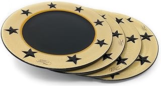 Park Designs Tan Star Vine Dinner Plate Set of 4
