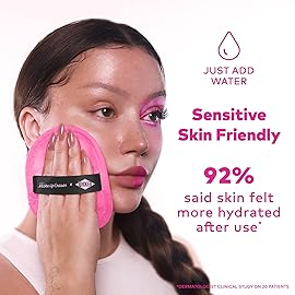 MakeUp Eraser, 7-Day Set, Erase All Makeup With Just Water, Including Waterproof Mascara, Eyeliner, Foundation, Lipstick, Sunscreen, and More Wicked, 7ct