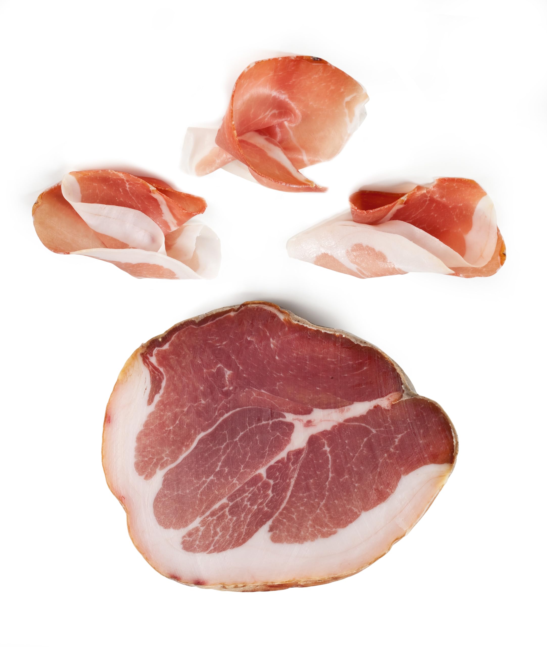 Moretti® | Culatta di Suino | Confezione dai 4 ai 5 kg | Lenta Stagionatura Naturale al 100% Senza Conservanti | No OGM | In Regalo Tagliere In Legno e Coltello Acciaio