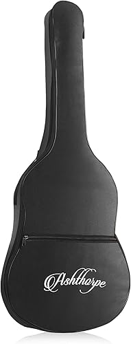 Miniatura 7 de Ashthorpe 38-inch Beginner Acoustic Guitar Package Blue Basic Starter Kit wGig Bag Strings Strap Tuner Pitch Pipe Picks Black, Blue, Brown, Natural,