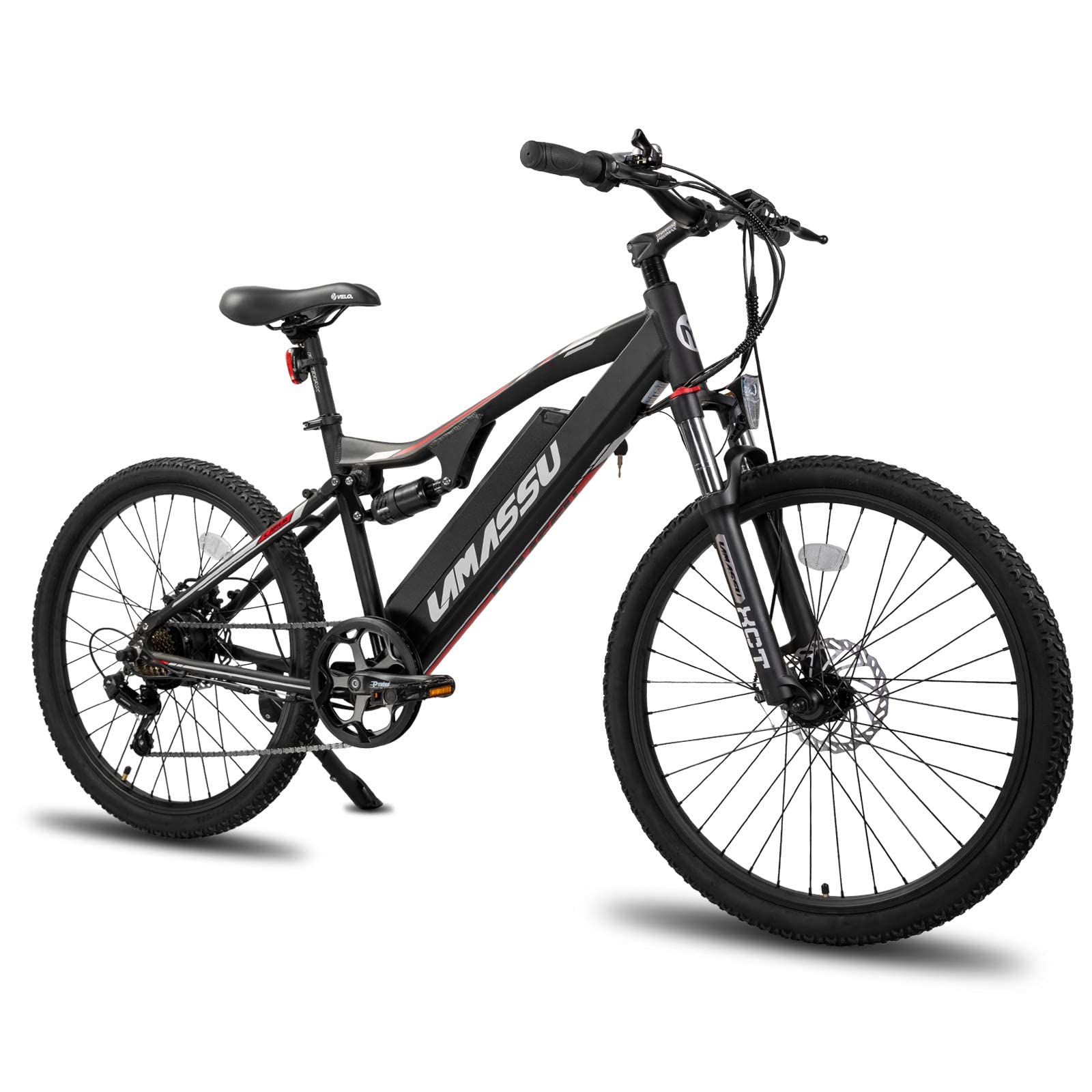 HILAND Electric Dirt Bike for Adults,26“x 4 Fat Tire Ebike with 500W&250W Motor & 48V 10.4Ah Battery
