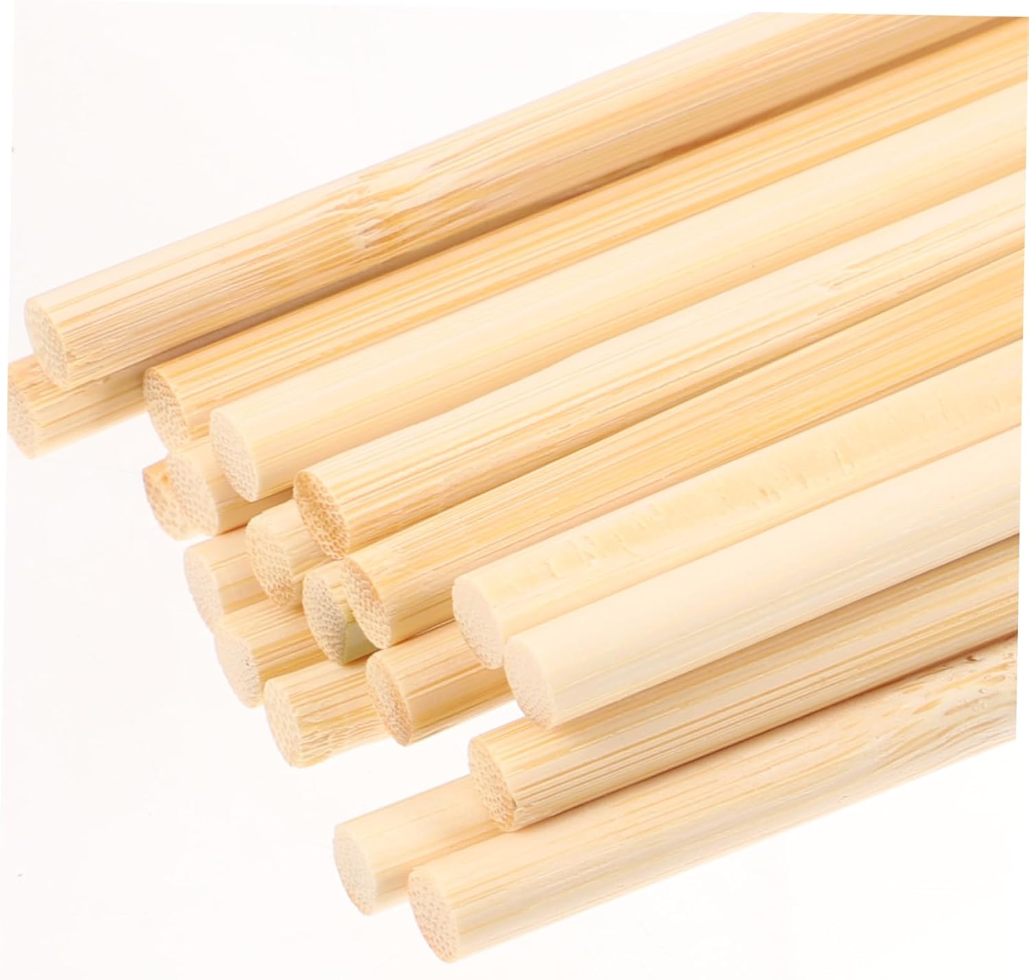 GALPADA 60pcs Bamboo Plant Support Stakes for Climbing Plants Decorative Garden Poles Support for Potted for Orchids and Vining