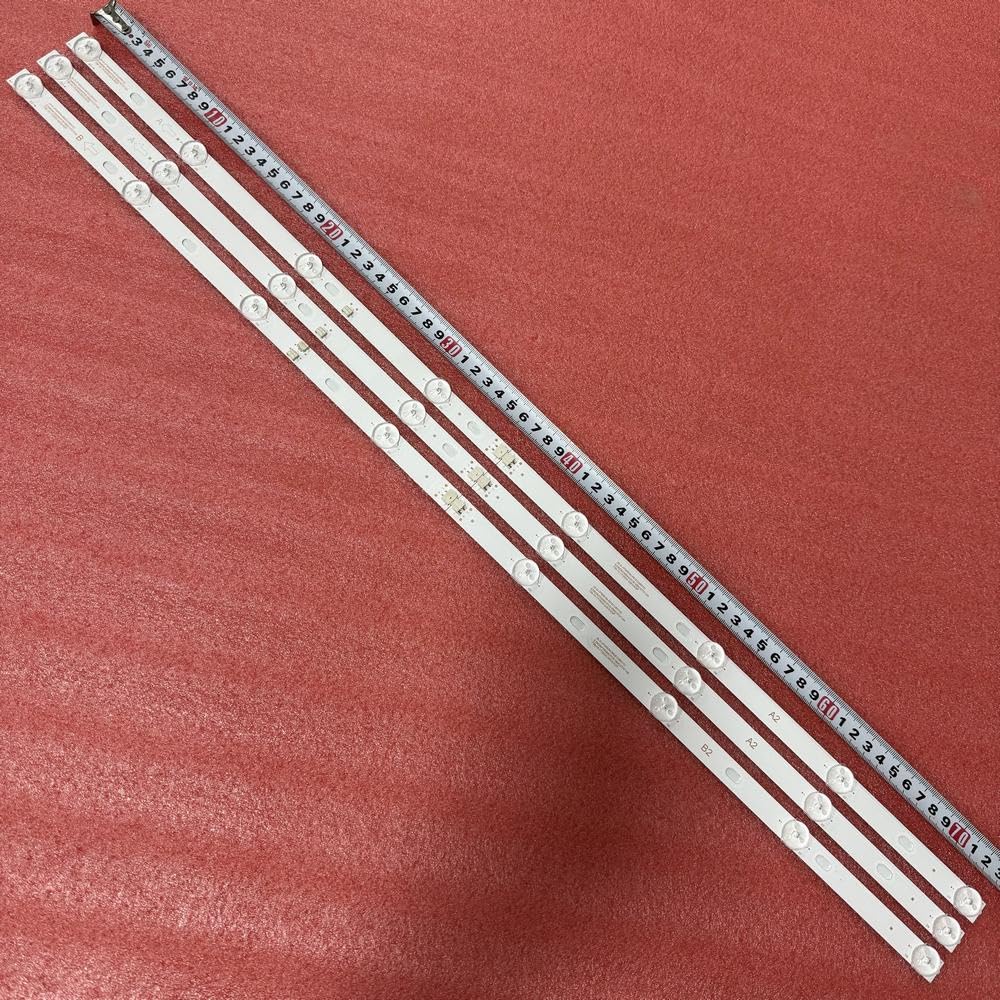 LOCLPCKGYA LED Backlight Strip Fit For SYSTEMS K40DLJ12F TD K40DLJ12FS K40DLJ12 FS Fit For NORDMENDE ND40S3100J ND40S3100 J(5set For 5 TV)