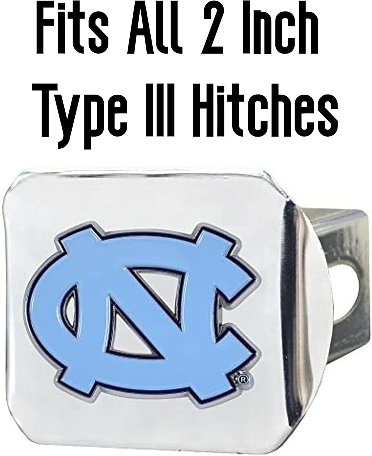 FANMATS 22807 North Carolina Tar Heels Hitch Cover - 3D Color Emblem