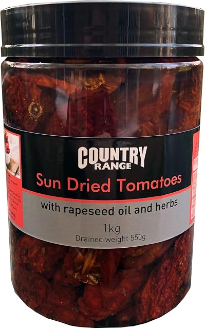 Country Range Sun Dried Tomatoes in Oil - 1x1kg