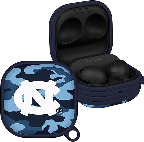 AFFINITY BANDS North Carolina Tar Heels Camo HDX - Carcasa compatible con Samsung Galaxy Buds Pro