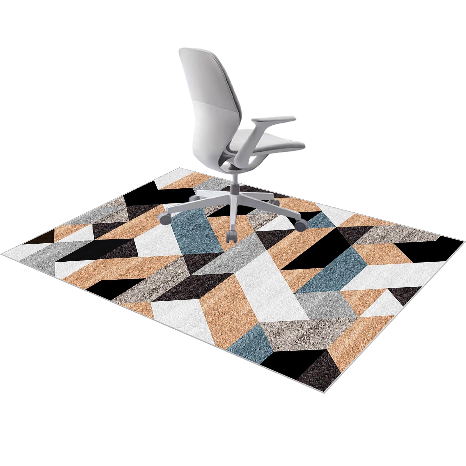 Tehocwiz Office Chair Mat for Hardwood Floor, Floor Protector Mat, Non Slip Floor Mat for Office Gaming Chair, Chair Rolling Mat, Desk Chair Mat for wooden Floors 120 x 140 cm — image 1