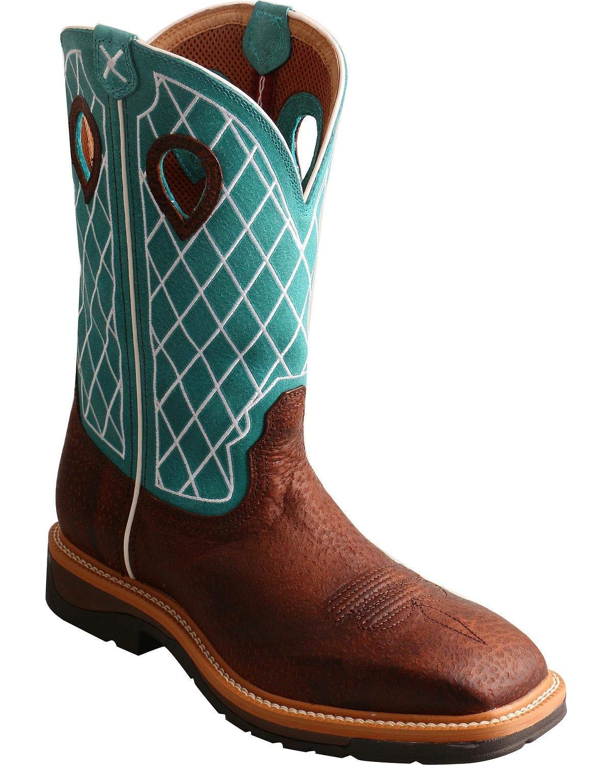 Twisted X Men's12 Pull On Steel Toe Western Work Boot