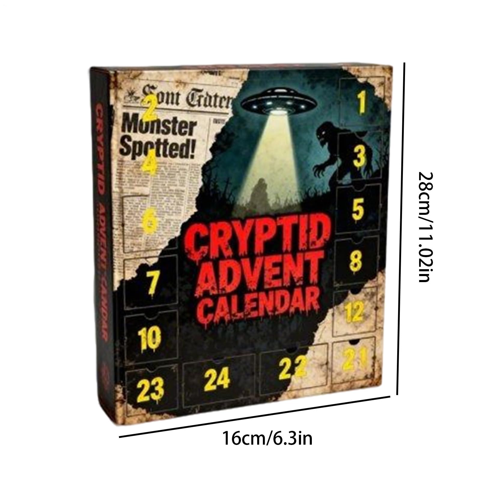 Science Adventskalenders 2025 | 24 dagen kerstset, 2D acryl