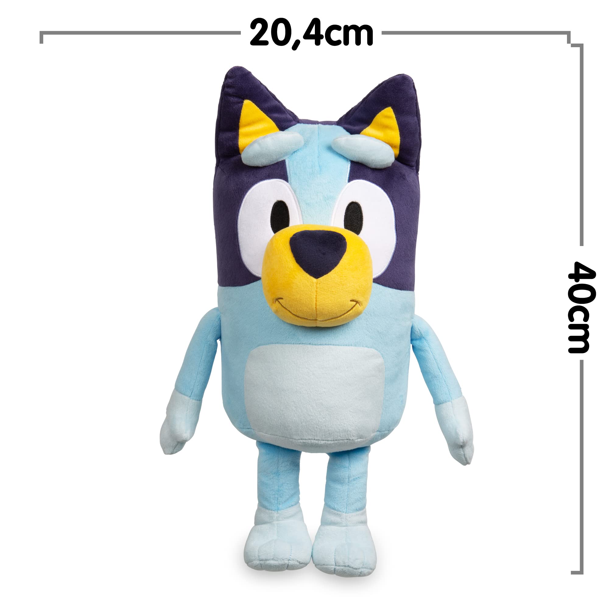 Bluey Maskotka, Niebieski, 40 cm