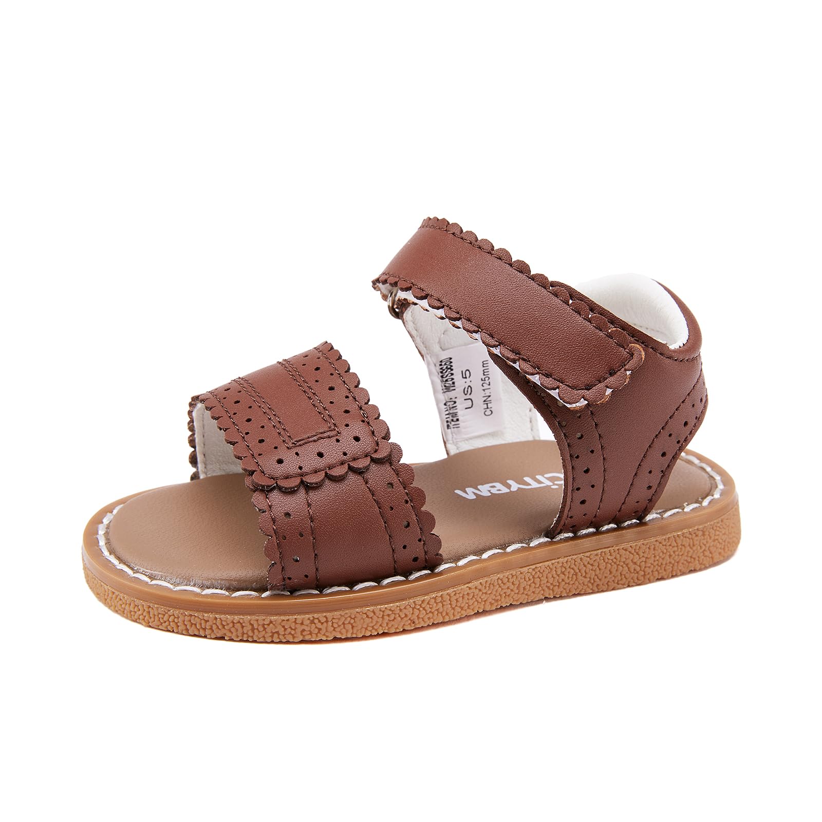 BMCiTYBM Baby Boy Girl Closed Toe Sandals Infant Summer First Walking Shoes Non-Slip Fisherman Sandals 6 9 12 18 24 Months