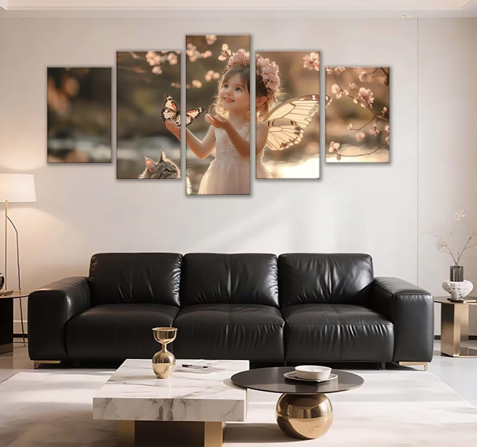 Zestaw do malowania diamentami 5D Anioł dla dorosłych, 5 sztuk kombinacja do malowania diamentowego duży rozmiar 150 x 75 cm zestaw do malowania diamentami dla dorosłych obrazy z koralikami, do