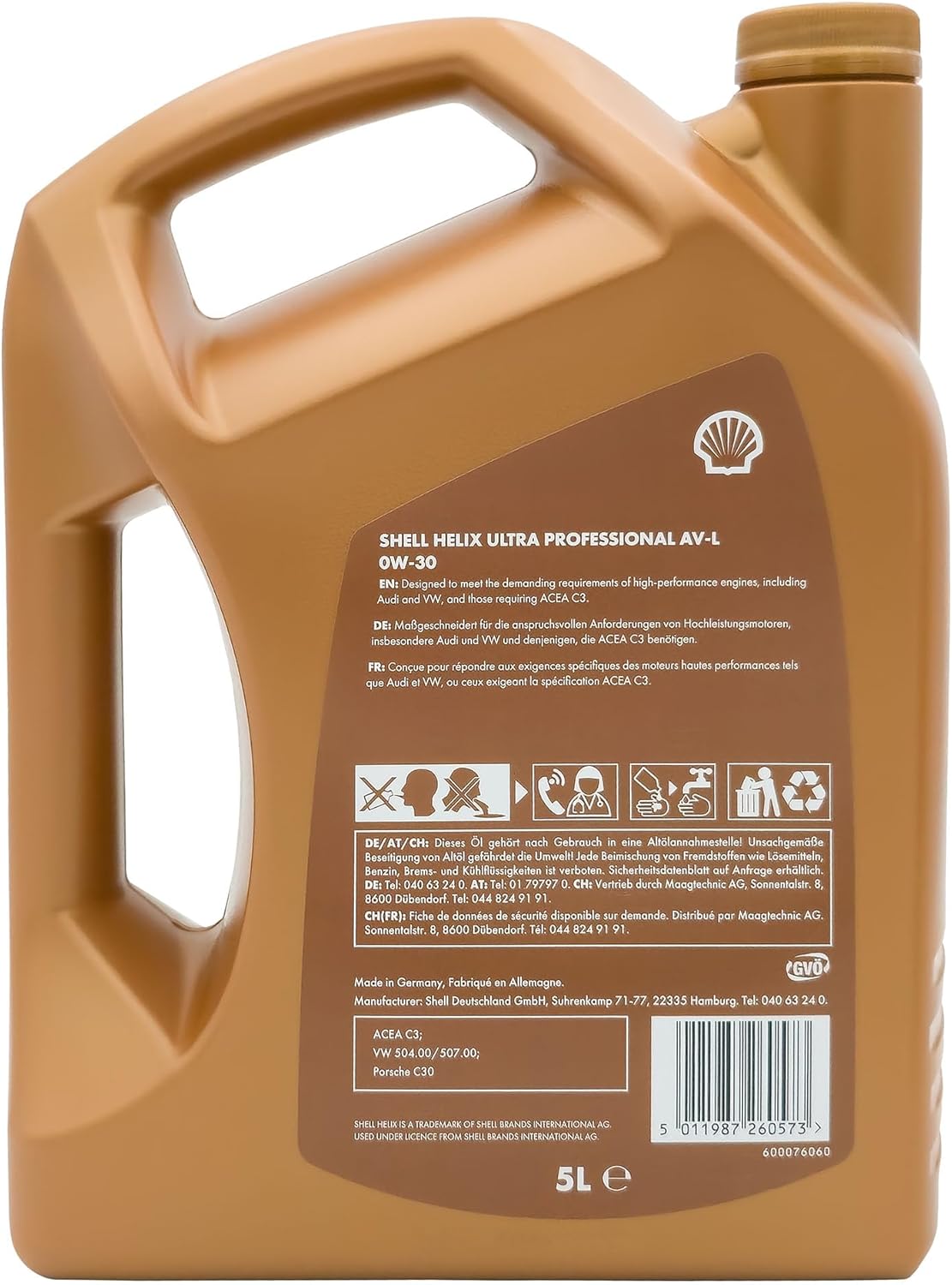 shell helix ultra professional 0 w-30 av l – 5 Ecuador | Ubuy