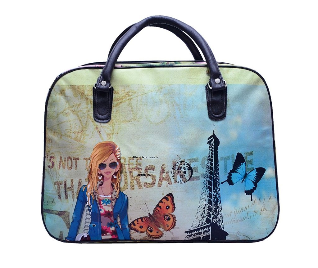 Devil Women Elegant Handheld Digital Print Casual Hobo Shopping Carry Hand Bag Multicolour