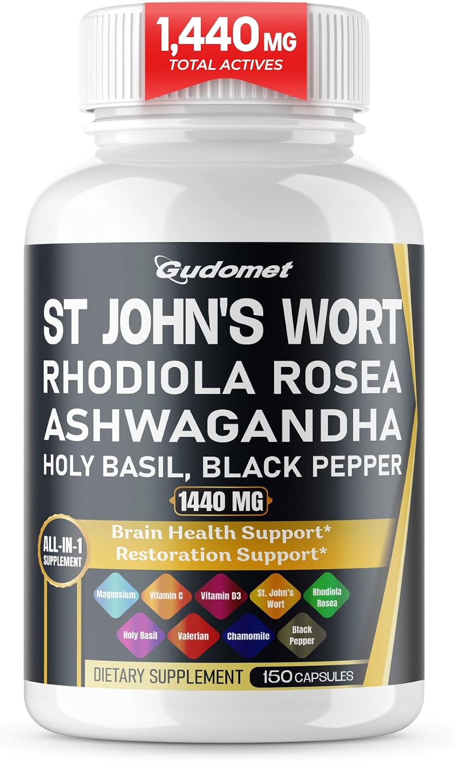 Glucosamine Complex 1,410 mg with Chondroitin & MSM, 150 Capsules