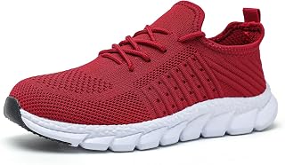 Walking Shoes for Men Women, Unisex Non Slip Breathable Running Sneakers Lightweight Casual Athletic Trainers for Gym Daily Wear