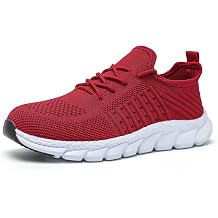 Walking Shoes for Men Women, Unisex Non Slip Breathable Running Sneakers Lightweight Casual Athletic Trainers for Gym Daily Wear