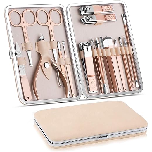 DOCOSS 18 IN 1 Manicure & Pedicure Kit 18 IN