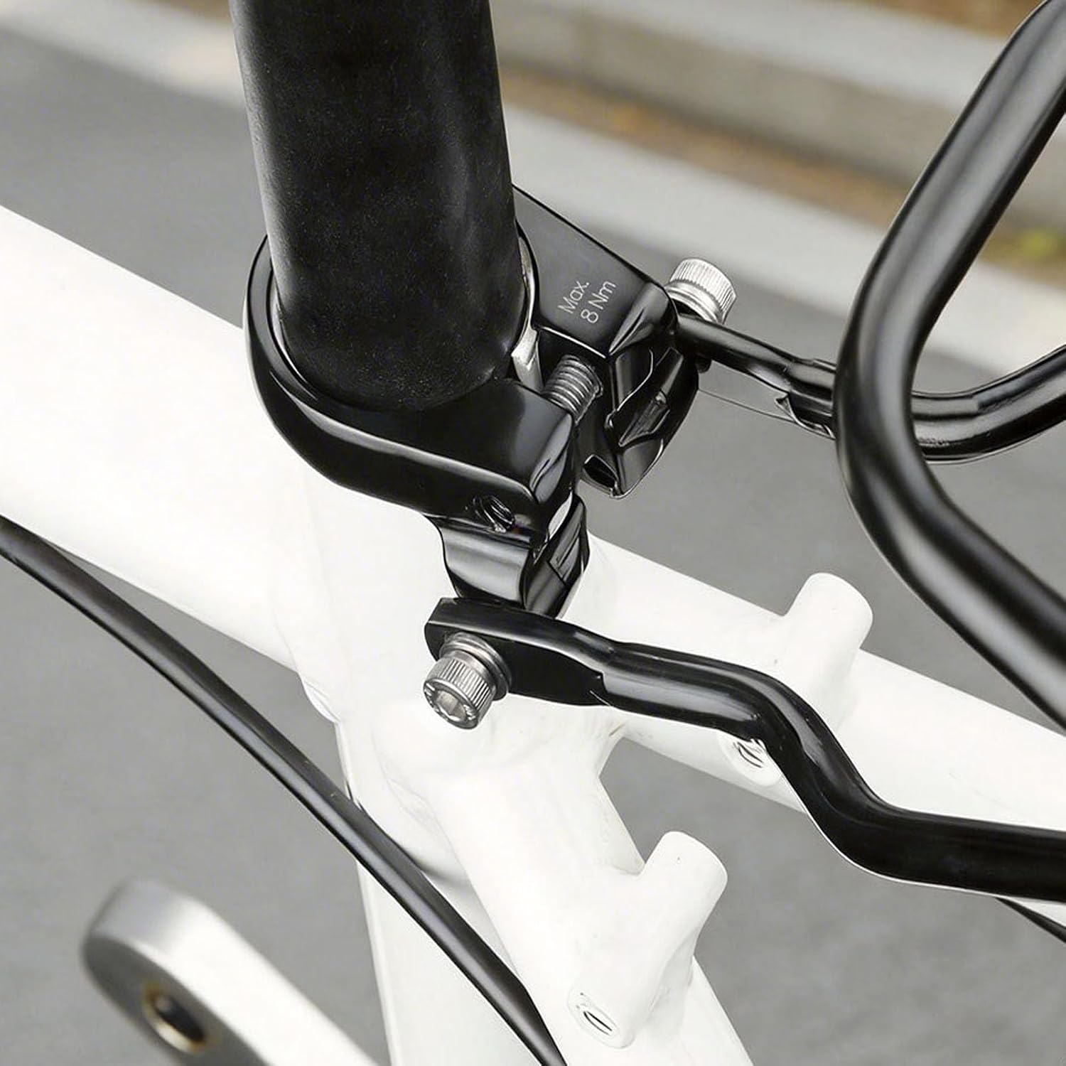 Alloy Seat Post Clamp with Rack Mount, Bicycle Rack Mount Luggage Carriers | Adapter Extend Clamps Quickly Release Clamps for 33.5�C34.9 mm diameter Adaptor Sleeves