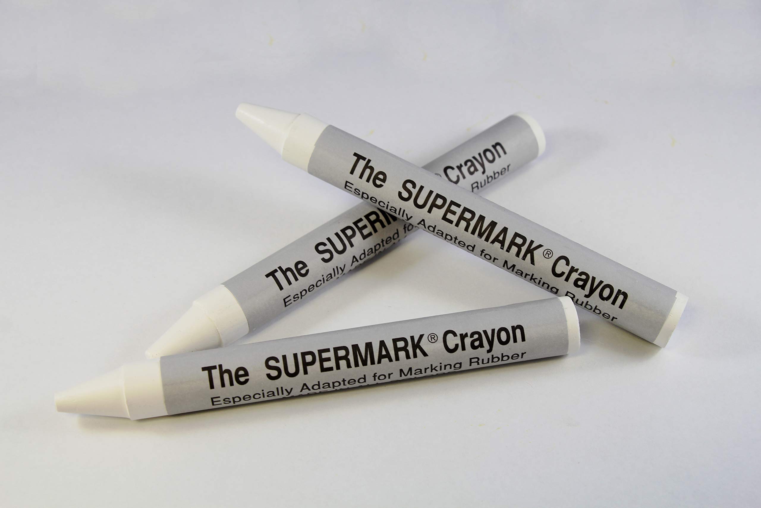 Supermark Crayon,Our most sought-after crayon,Perfect for Roofing,TPO,PVC,EPDM,1 DOZEN,white