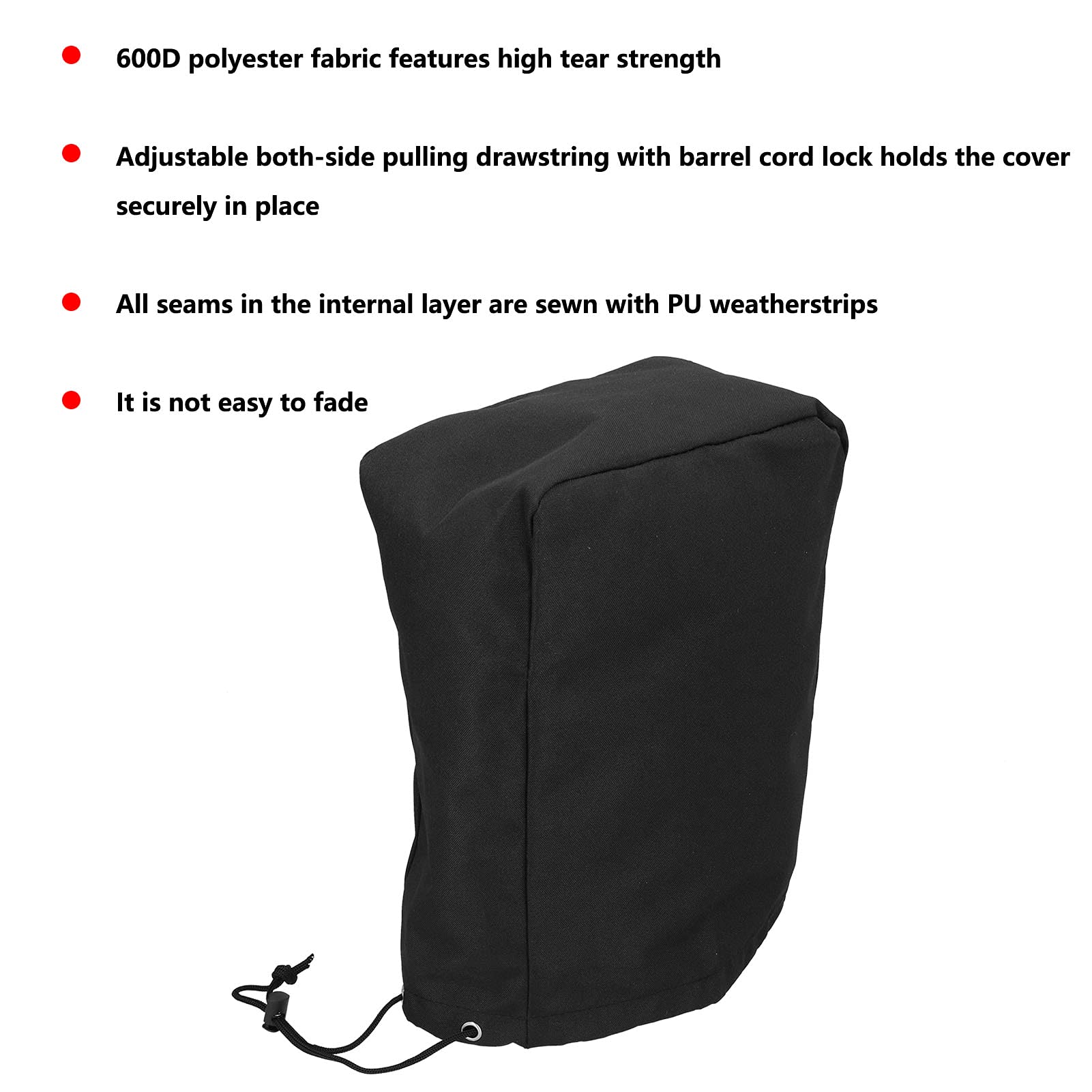 aqxreight Tongue Jack Cover Universal Protective Trailer RV Tractor Electric, aqxreightgz13ogn6e7