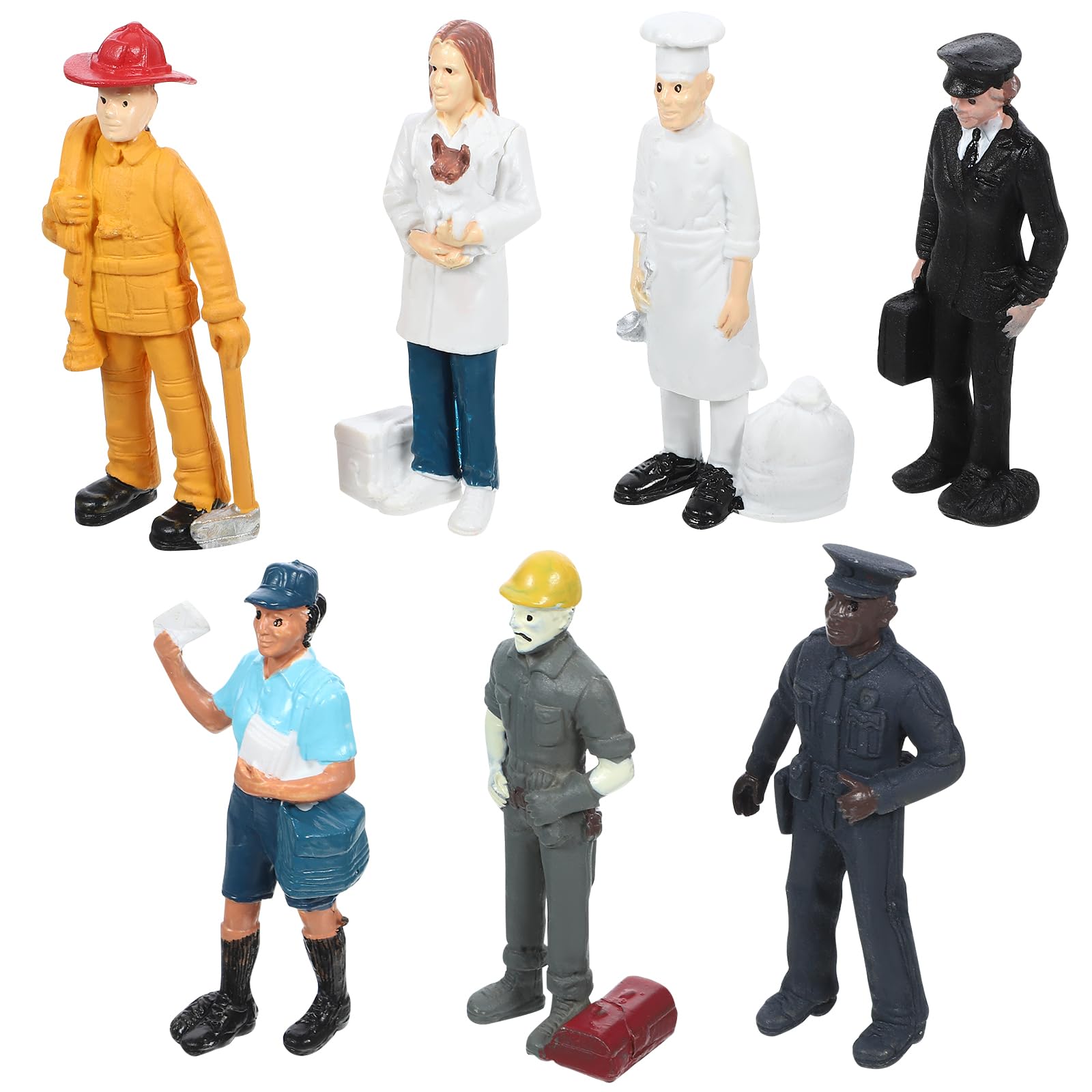 TOYANDONA Sand Tray Miniatures 1 Set Imitated People Figurines People Scale Figurines Miniature Scale Figures Miniature Toys