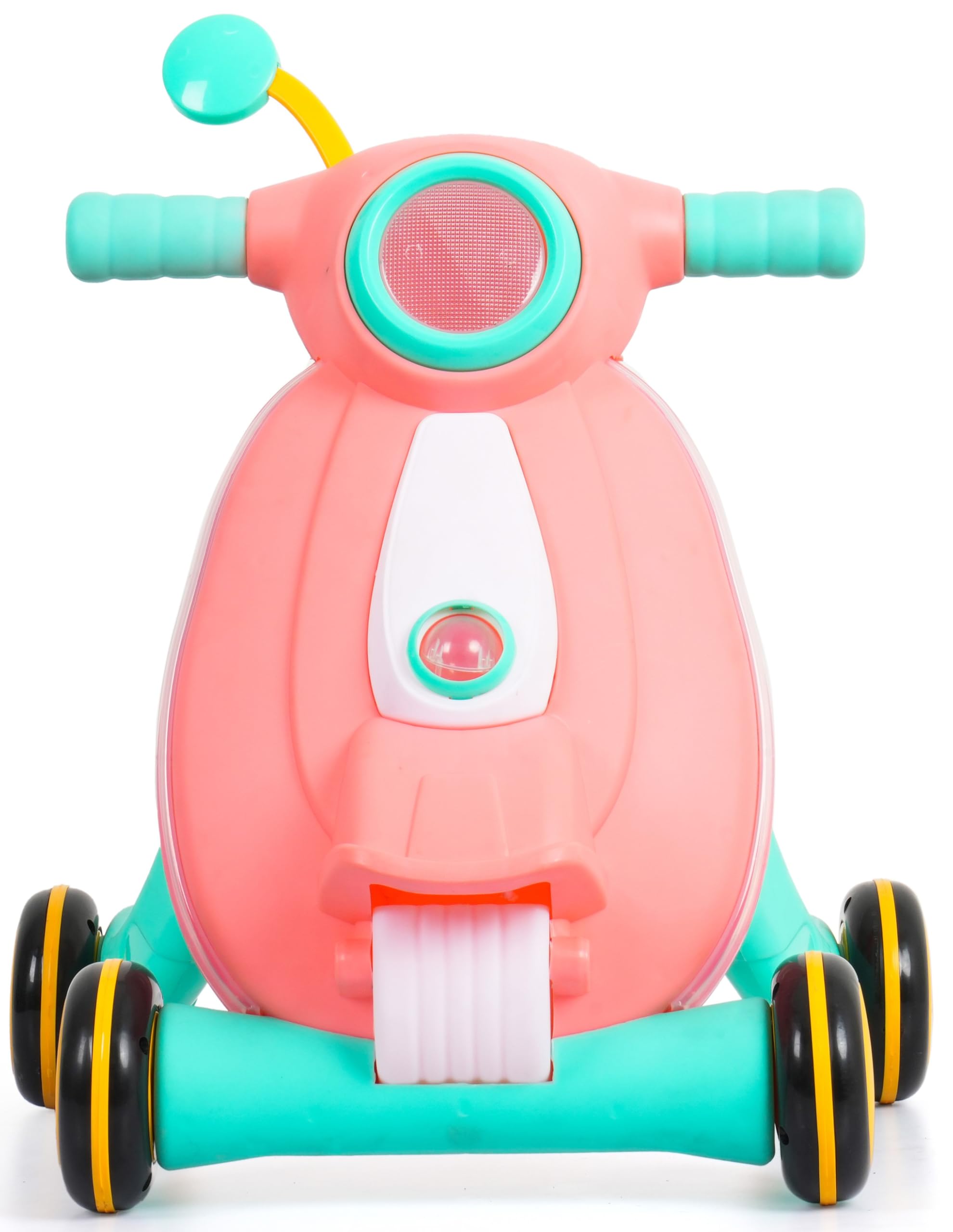 Goyal's Tiny Tracker Baby Walker Early Education Activity Center with Lights, Sounds and Ball Game, Baby Push Walker (Pink) - Image 2 thumbnail