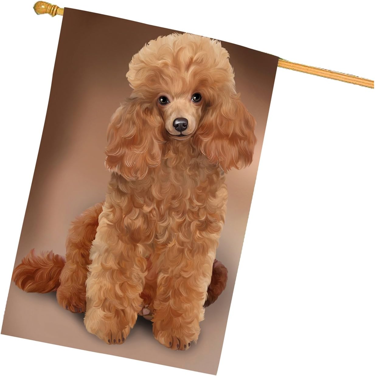 Poodles Dog House Flag Premium Quality Home Outdoor Yard