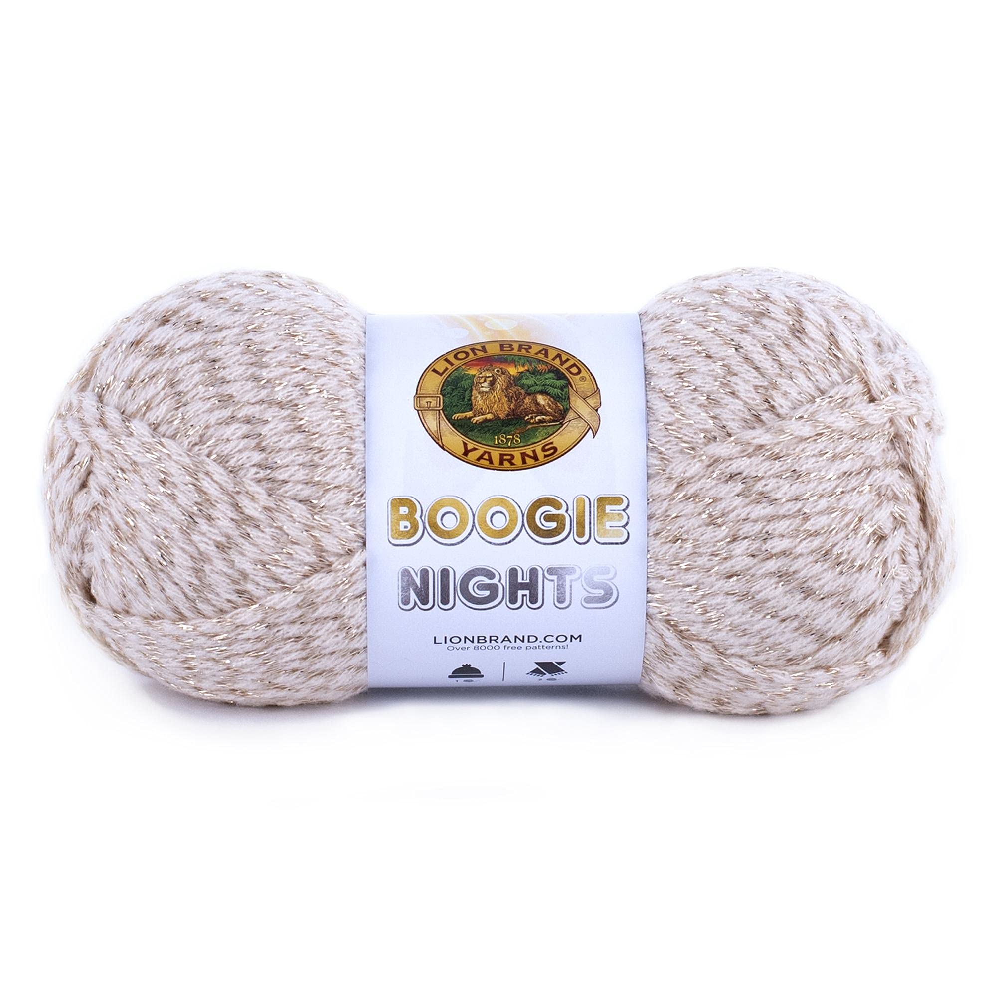 Laine Lion Brand Boogie Nights Yarn Birdcage fil chainette robuste et lavable