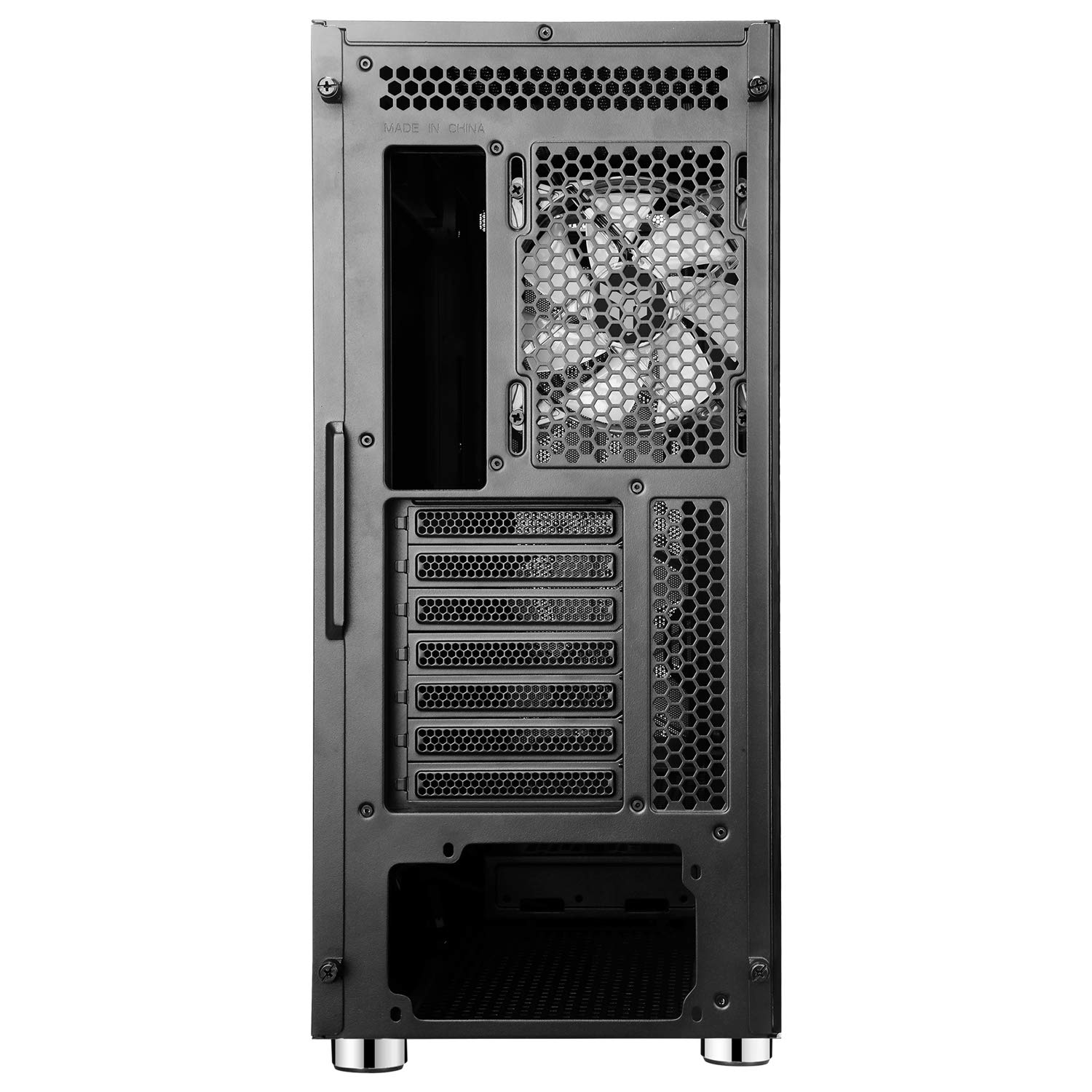 Itek MAJES 20 EVO – Case PC Gaming Full Tower ATX, 2x20cm Ventola, RGB Addressable, USB3, Pannello laterale e frontale in vetro temperato, Nero