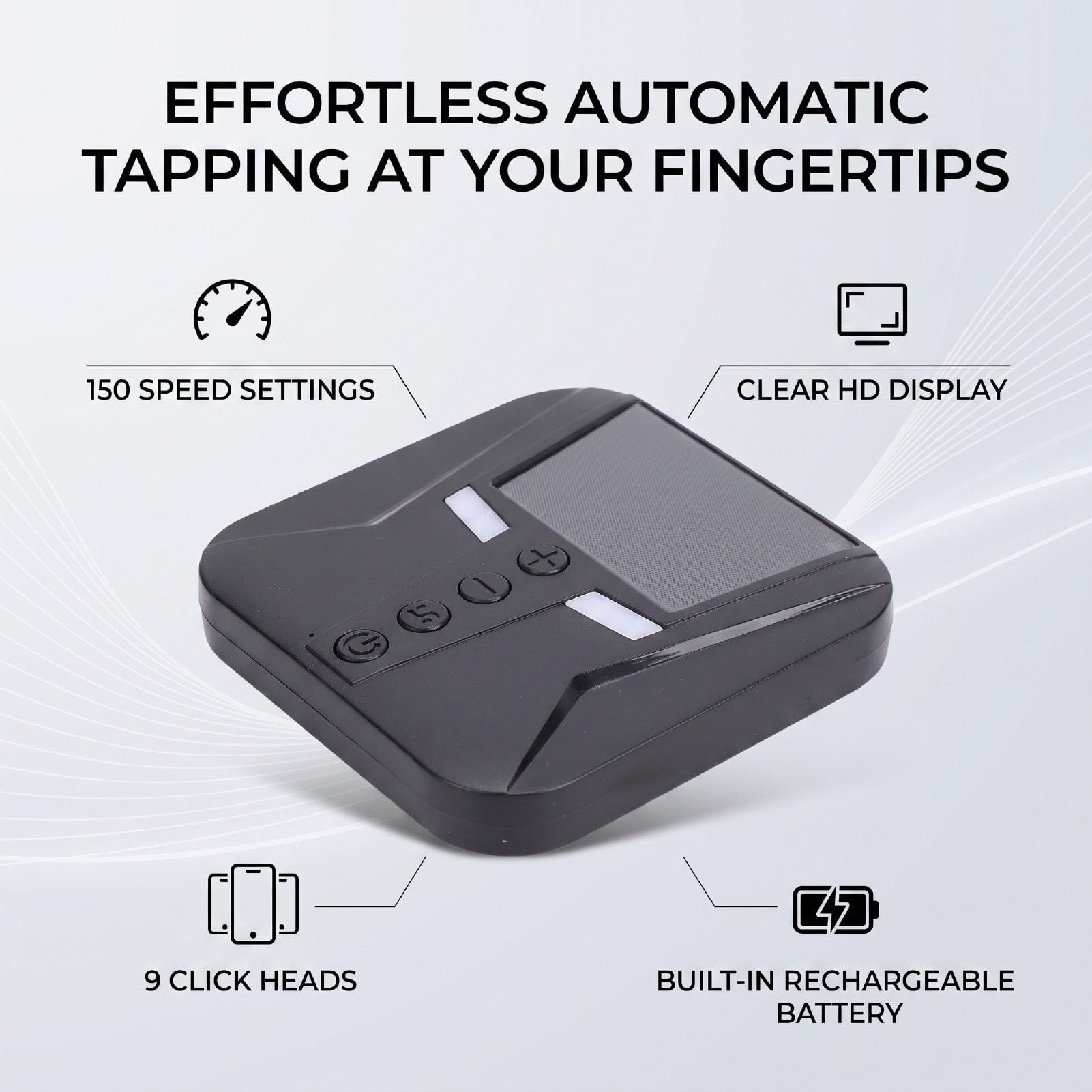 Sxhlseller Auto Screen Clicker 9 Têtes 150 Vitesses pour la Diffusion en