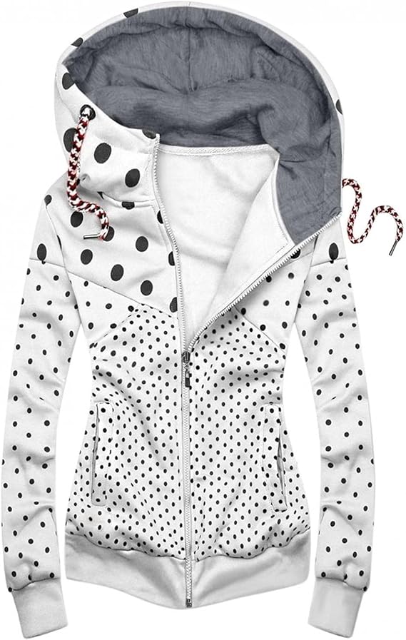 Amazon パーカー レディース 裏起毛 ロング かわいい かえる パーカー 韓国系 レディース ファッション 萌え トップス 森ガール ゆったり スウェット カジュアルフード付き プルオーバー Tengatel ロング丈 コート レディース パーカー 水玉 長袖 厚手 無地 アウター