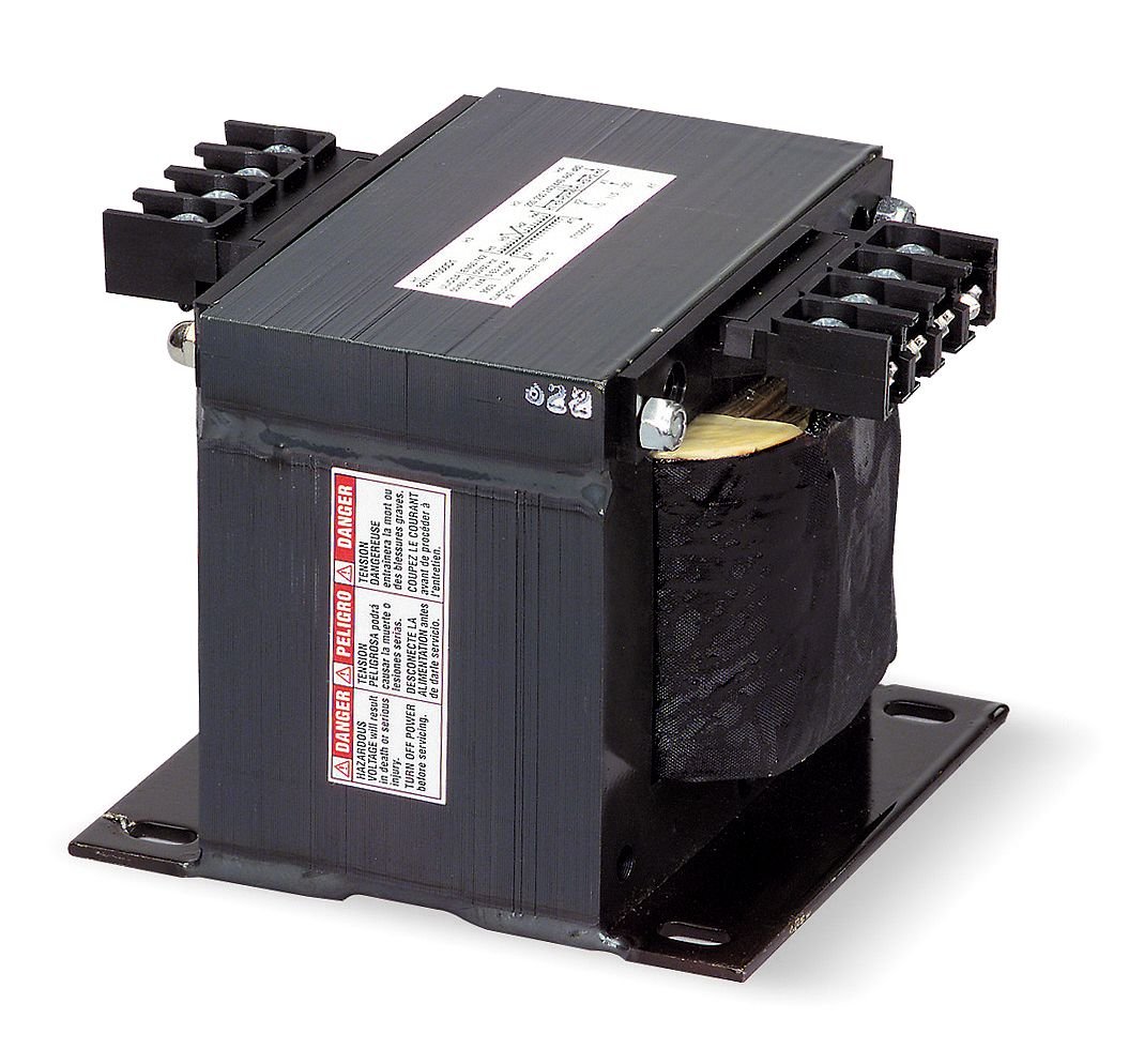 Square D 9070T250D20 Control Transformer, 250Va, 4.43 in. H