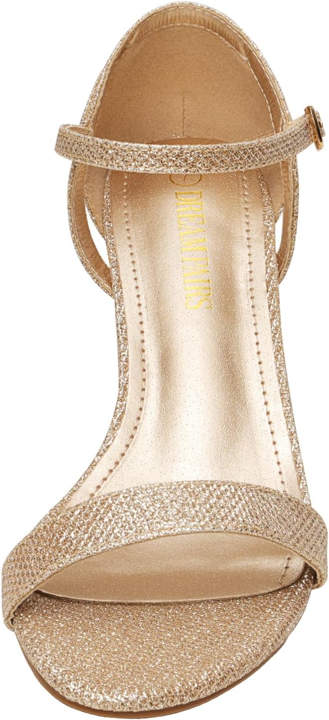 DREAM PAIRS Women's Lexii Fashion Stilettos Open Toe Pump Heel Sandals