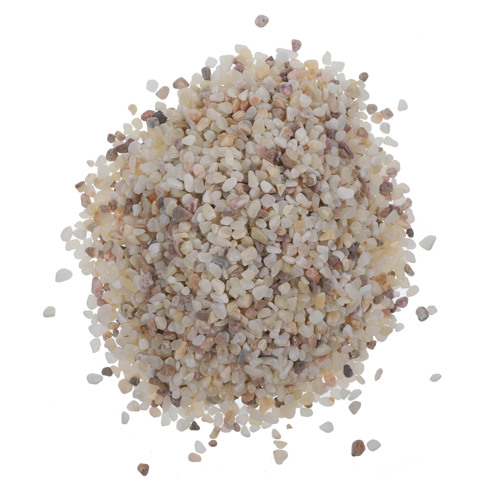 HOOTNEE 1Set Natural Polished Aquarium Gravel Colorful Decorative Gravel for Fish Tanks Landscaping Stone for Aquariums Smooth Texture for Fish and Shrimp Environments