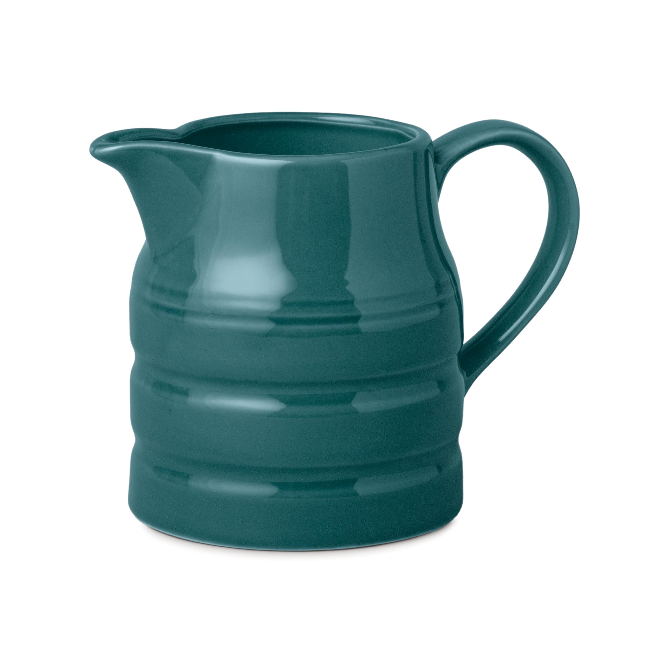 WM Bartleet & Sons Porcelain Churn Jug 1 Pint – Traditional Milk, Cream, Custard & Gravy Jug with Coloured Glaze Finish — image 1
