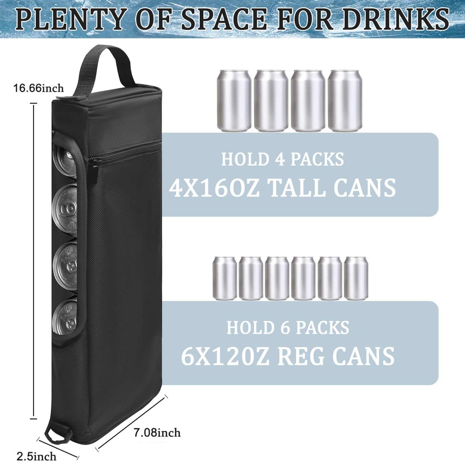 Amazon.com : Golf Cooler Bag with Ice Pack, Keeps Drinks Cold for
