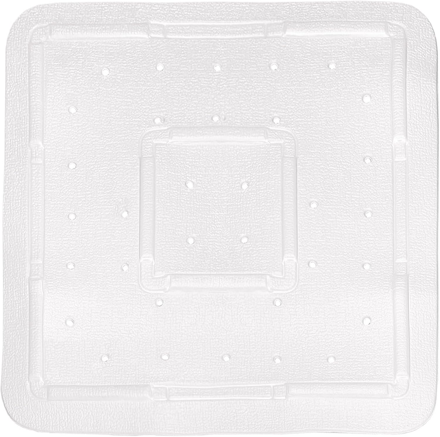 Kleine Wolke Shower Mat PVC Snow White 55 x 55 cm