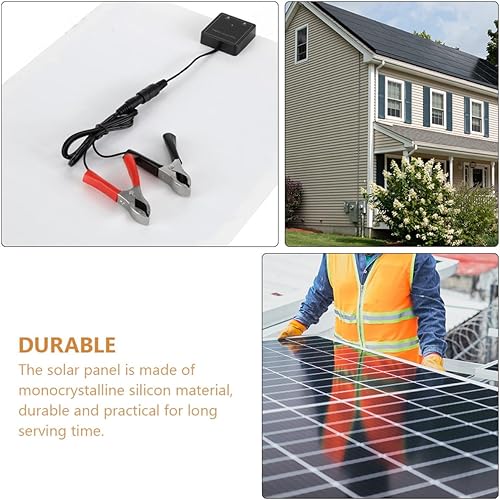 Miniatura 8 de Dual USB Port Portable Solar Panel for Outdoor Use Rv Solar Panel Kit for Car Camper Boat Yacht with High Wind Resistance and Flexible Design