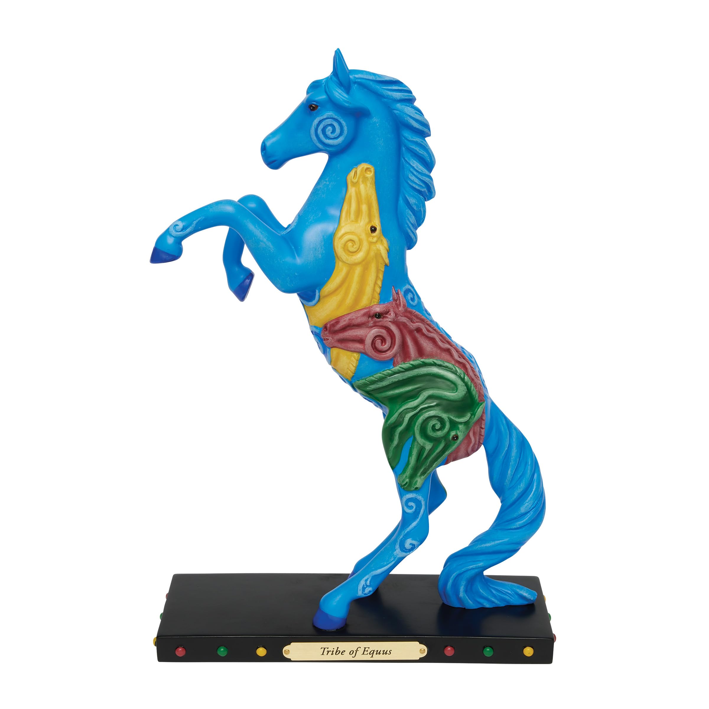 Figurine de cheval Enesco pour remplacer les bibelots ternes par un art multicolore 26 cm