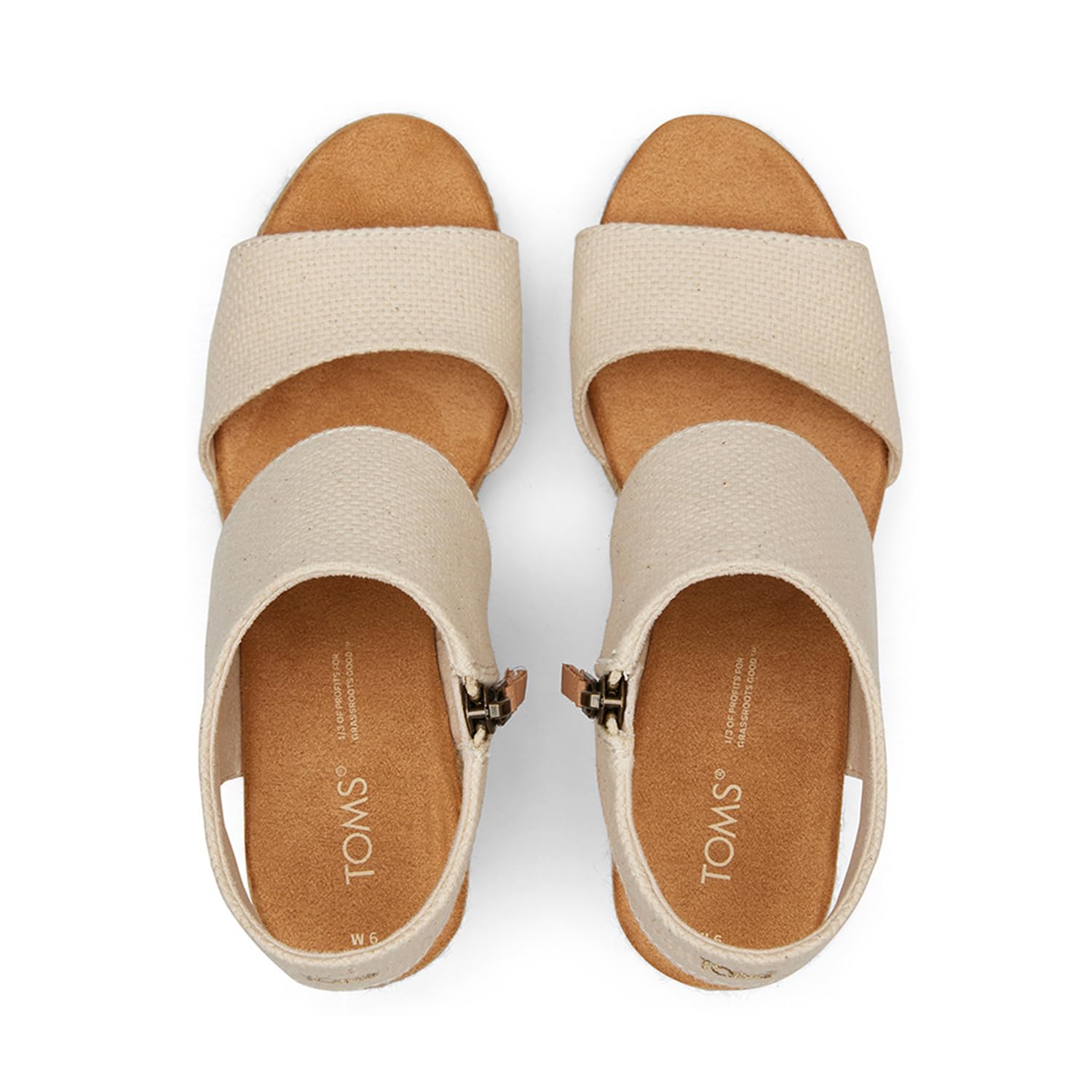 TOMS Damen Majorca PlatformSandale mit Absatz